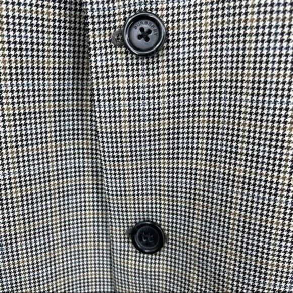Burberry Tan Plaid Blazer - Picture 2 of 6
